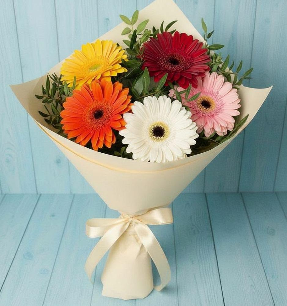 Букет цветов из: Герберы в Могоче