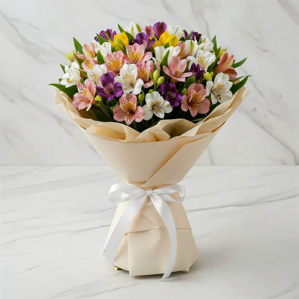 Букет цветов из: Альстромерии в Могоче