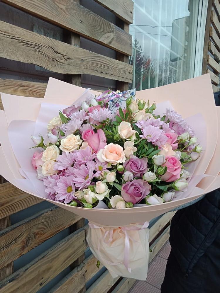 Букет цветов из: Розы и Хризантемы в Могоче