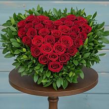 Цветочная композиция из Розы в виде сердца в Могоче