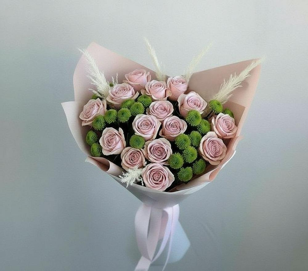 Букет цветов из: Розы и Хризантемы в Могоче