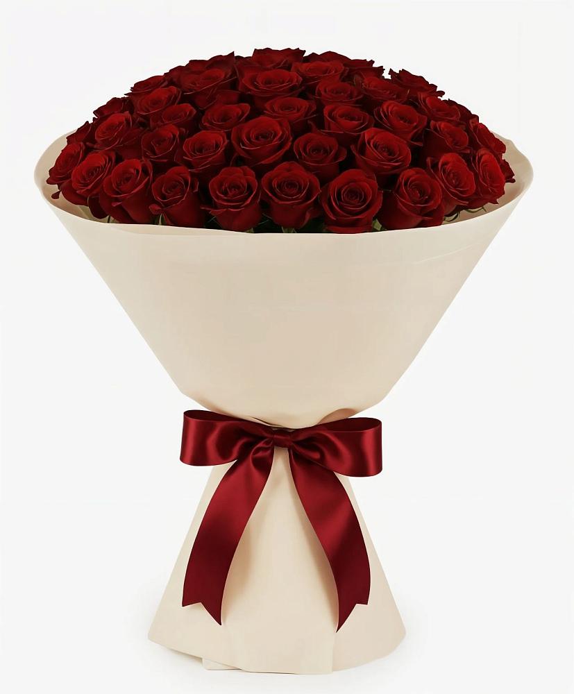 Букет 101 Бордовая роза Блэк Бакарра в Могоче