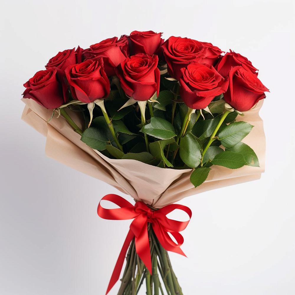 Букет 11 Красных роз Эдлесс Лав в Могоче